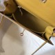 Hermes Kelly 25cm Sellier Epsom in pelle gialla Hermes Kelly 25cm Sellier Epsom in pelle gialla