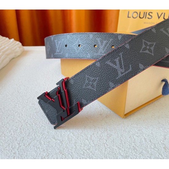 LV Louis Vuitton Broken 40mm Cintura reversibile Monogram Eclipse M0628V LV Louis Vuitton Broken 40mm Cintura reversibile Monogram Eclipse M0628V