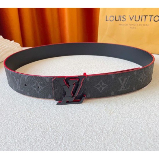 LV Louis Vuitton Broken 40mm Cintura reversibile Monogram Eclipse M0628V LV Louis Vuitton Broken 40mm Cintura reversibile Monogram Eclipse M0628V