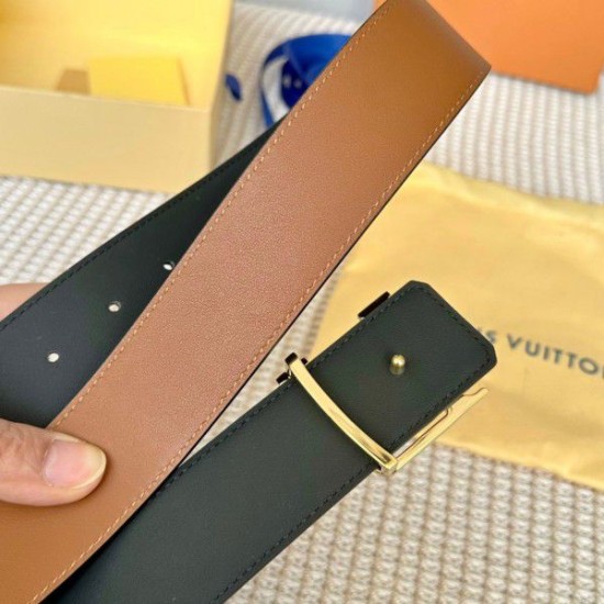 Cintura reversibile LV LV Rays 40mm M0630V