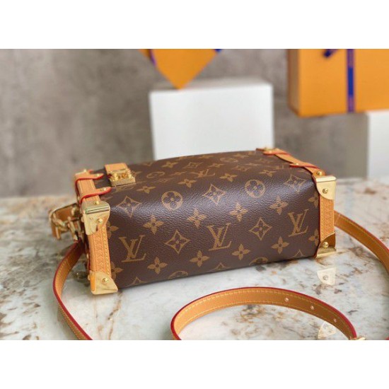 Bauletto laterale Louis Vuitton in tela monogramma M46358 Bauletto laterale Louis Vuitton in tela monogramma M46358