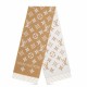 Sciarpa Louis Vuitton LV Essential In Lana Beige M77728 Sciarpa Louis Vuitton LV Essential In Lana Beige M77728