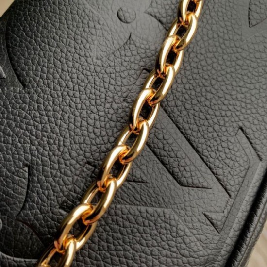 Replica Pari Portafoglio Louis Vuitton con catena Ivy M82210 Nero imitazioni Miglior Prezzo Pari replica Portafoglio Louis Vuitton con catena Ivy M82210 Nero