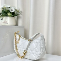 Replica Christian Dior CD Lounge Bag Supple Macrocannage Bianco imitazioni Miglior Prezzo Christian Dior CD Lounge Bag Supple Macrocannage Bianco Replica