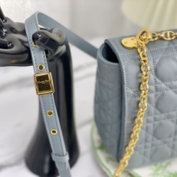 Miglior Prezzo Imitazione Christian Dior Borsa Dior Caro grande azzurro Replica