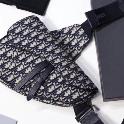 Replica Christian Dior Saddle Belt Borse da uomo in tela obliqua imitazioni Miglior Prezzo Christian Dior Saddle Belt Borse Replica da uomo in tela obliqua