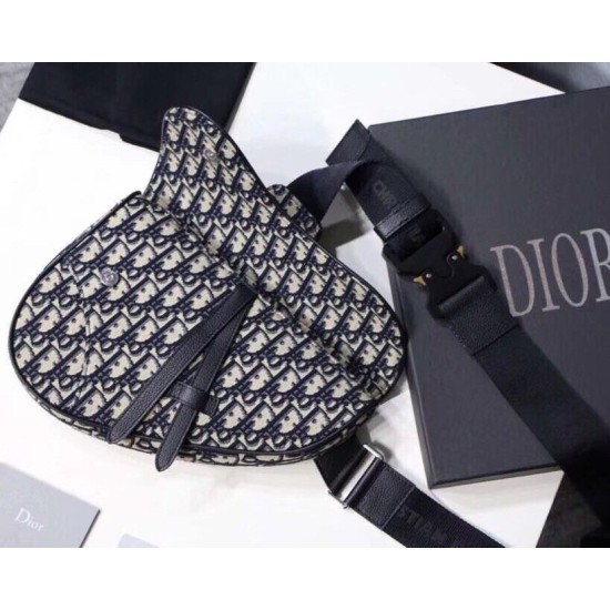 Replica Christian Dior Saddle Belt Borse da uomo in tela obliqua imitazioni Miglior Prezzo Christian Dior Saddle Belt Borse Replica da uomo in tela obliqua