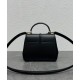 Replica Borsa Celine Mini 16 Pelle di vitello naturale Nera imitazioni Miglior Prezzo Borsa Celine Mini 16 Pelle di vitello naturale Nera Replica