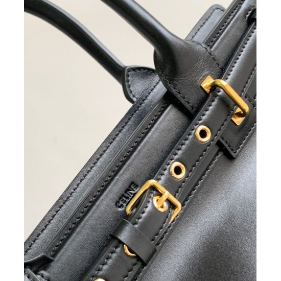 Replica Borsa Celine Conti in morbida pelle di vitello nera imitazioni Miglior Prezzo Borsa Celine Conti in morbida pelle di vitello nera Replica
