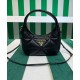 Replica Imitazione Mini borsa Prada in pelle nappa con impunture 1BA384 Nera imitazioni Miglior Prezzo Imitazione Mini borsa Prada in pelle nappa con impunture 1BA384 Nera Replica