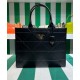 Replica Borse Alta Qualità Prada Prada Symbole grande in pelle con impunture 1BA377 Nera imitazioni Miglior Prezzo Borse Replica Alta Qualità Prada Prada Symbole grande in pelle con impunture 1BA377 Nera