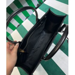 Borse Prada Prada Symbole grande in pelle con impunture 1BA377 Nera Borse Prada Prada Symbole grande in pelle con impunture 1BA377 Nera
