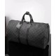 Riproduzione Fedele Keepall Bandouliere 55 M40605 Nero imitazioni Replica Alta Qualità Keepall Bandouliere 55 M40605 Nero