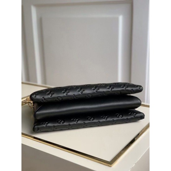 Dupe Coussin MM Bag Monogram Agnello M57783 imitazioni perfette Replica Coussin MM Bag Monogram Agnello M57783 Griffate
