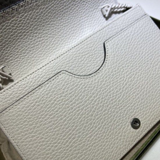 Replica Pari Portafoglio con catena Gucci GG Marmont 497985 Bianco imitazioni Miglior Prezzo Pari replica Portafoglio con catena Gucci GG Marmont 497985 Bianco