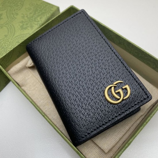 Replica Portacarte Gucci GG Marmont 547075 Nero imitazioni Miglior Prezzo Portacarte Gucci GG Marmont 547075 Nero Replica