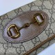 Miglior Prezzo Borsa Gucci 621888 Borsa a catena GG-Supreme Canvas Horsebit 1955 Replica
