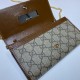 Miglior Prezzo Borsa Gucci 621888 Borsa a catena GG-Supreme Canvas Horsebit 1955 Replica