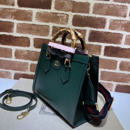 Replica Borse tote piccola Gucci Diana 702721 Verde imitazioni Miglior Prezzo Borse Replica tote piccola Gucci Diana 702721 Verde