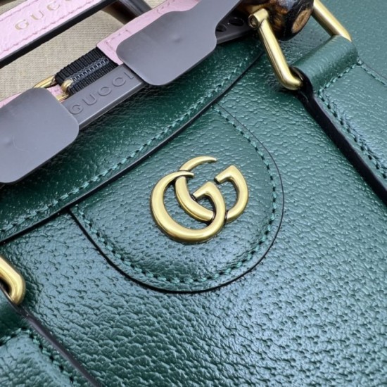 Replica Borse tote piccola Gucci Diana 702721 Verde imitazioni Miglior Prezzo Borse Replica tote piccola Gucci Diana 702721 Verde