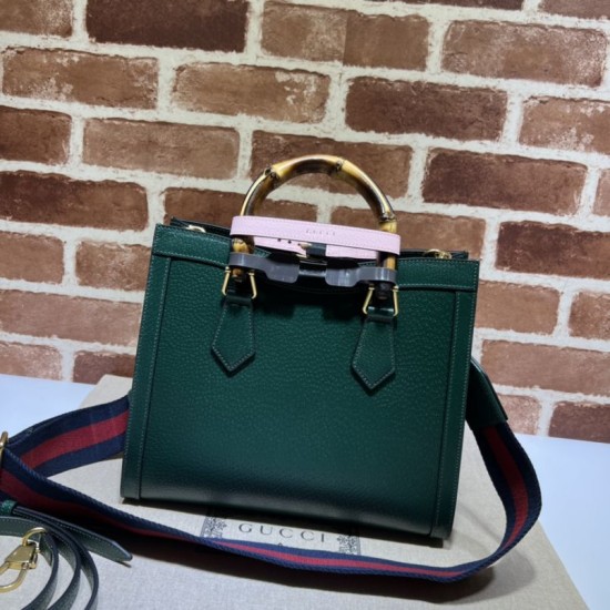 Replica Borse tote piccola Gucci Diana 702721 Verde imitazioni Miglior Prezzo Borse Replica tote piccola Gucci Diana 702721 Verde