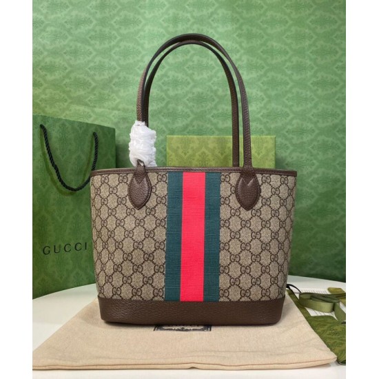 Replica Borsa tote piccola Ophidia Gucci 726762 Caffè scuro imitazioni Miglior Prezzo Borsa tote piccola Ophidia Gucci 726762 Caffè scuro Replica