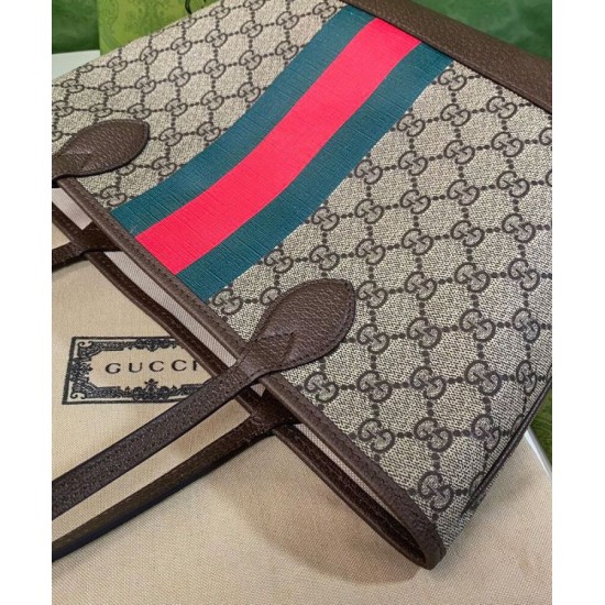 Replica Borsa tote piccola Ophidia Gucci 726762 Caffè scuro imitazioni Miglior Prezzo Borsa tote piccola Ophidia Gucci 726762 Caffè scuro Replica