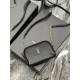Replica YSL Saint Laurent Gaby Qualità premium Borse con cerniera nera 18 cm imitazioni Miglior Prezzo YSL Saint Laurent Gaby Qualità premium Borse Replica con cerniera nera 18 cm