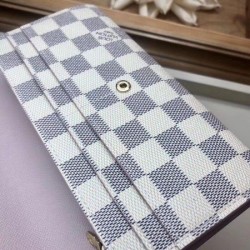 Replica Dettagli perfetti Sarah Portafoglio Damier Azur N60232 Outlet Dettagli perfetti Sarah Portafoglio Damier Azur N60232 imitazioni perfette