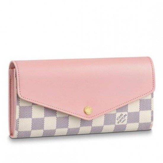 Replica Dettagli perfetti Sarah Portafoglio Damier Azur N60232 Outlet Dettagli perfetti Sarah Portafoglio Damier Azur N60232 imitazioni perfette