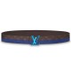 Riproduzione Fedele Cintura Initiales 40mm Monogram Blue MP033S imitazioni Replica Alta Qualità Cintura Initiales 40mm Monogram Blue MP033S