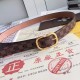 Riproduzione Fedele Cintura Mini 25MM Damier Ebene M9744V imitazioni Replica Alta Qualità Cintura Mini 25MM Damier Ebene M9744V