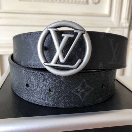 Riproduzione Fedele Qualità da grande replica Crcle 35mm Cintura Monogram Eclipse M9931Q imitazioni Replica Alta Qualità Qualità da grande Crcle 35mm Cintura Monogram Eclipse M9931Q