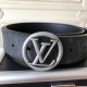 Riproduzione Fedele Qualità da grande replica Crcle 35mm Cintura Monogram Eclipse M9931Q imitazioni Replica Alta Qualità Qualità da grande Crcle 35mm Cintura Monogram Eclipse M9931Q