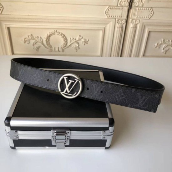Riproduzione Fedele Qualità da grande replica Crcle 35mm Cintura Monogram Eclipse M9931Q imitazioni Replica Alta Qualità Qualità da grande Crcle 35mm Cintura Monogram Eclipse M9931Q