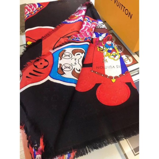 Riproduzione Fedele Kabuki Stickers Scialle MP1944 imitazioni Replica Alta Qualità Kabuki Stickers Scialle MP1944