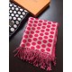 Riproduzione Fedele Dettagli perfetti Sciarpa Polkagram M73054 imitazioni Replica Alta Qualità Dettagli perfetti Sciarpa Polkagram M73054