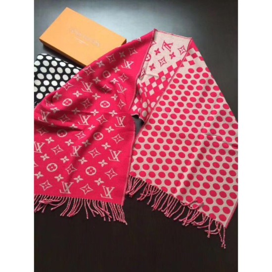 Riproduzione Fedele Dettagli perfetti Sciarpa Polkagram M73054 imitazioni Replica Alta Qualità Dettagli perfetti Sciarpa Polkagram M73054