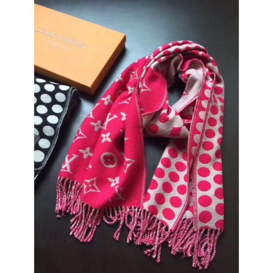 Riproduzione Fedele Dettagli perfetti Sciarpa Polkagram M73054 imitazioni Replica Alta Qualità Dettagli perfetti Sciarpa Polkagram M73054