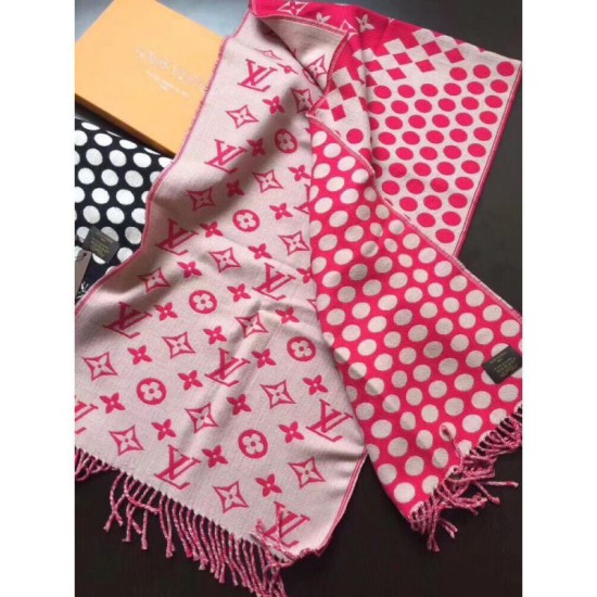 Riproduzione Fedele Dettagli perfetti Sciarpa Polkagram M73054 imitazioni Replica Alta Qualità Dettagli perfetti Sciarpa Polkagram M73054