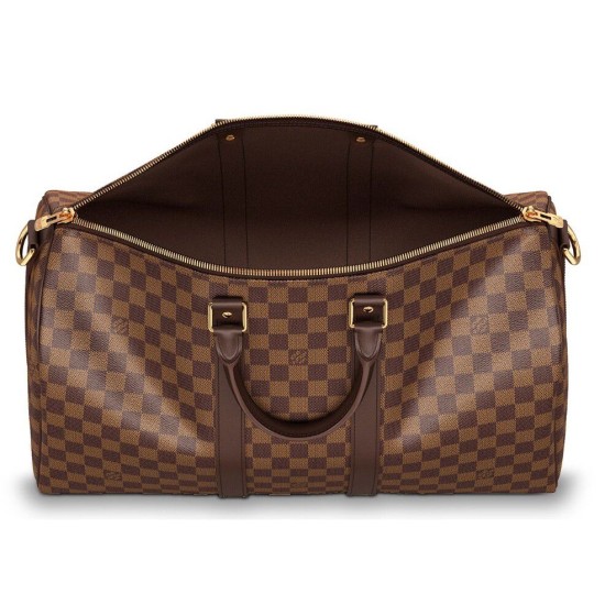 Riproduzione Fedele Keepall Bandoulière 45 Damier Ebene N41428 imitazioni Replica Alta Qualità Keepall Bandoulière 45 Damier Ebene N41428