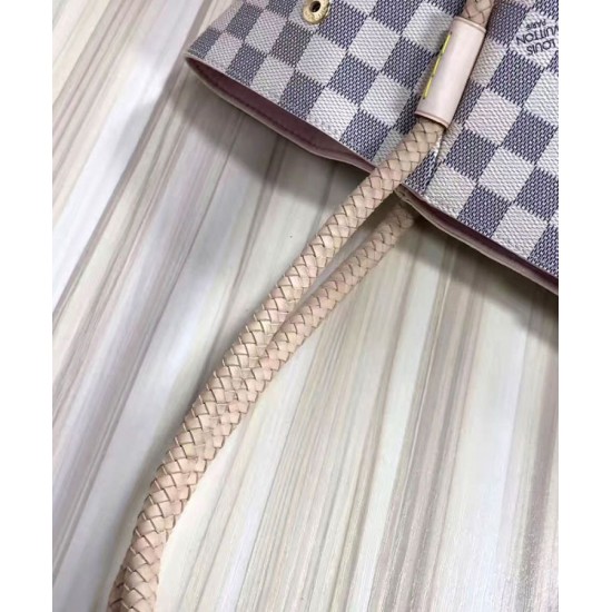 Riproduzione Fedele Propriano Tote Damier Azur N44027 Bianco imitazioni Replica Alta Qualità Propriano Tote Damier Azur N44027 Bianco