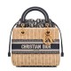 Christian Dior Borse Lady Dior media albicocca Christian Dior Borse Lady Dior media albicocca