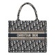 Christian Dior Borsa piccola Dior Book Tote blu scuro Christian Dior Borsa piccola Dior Book Tote blu scuro