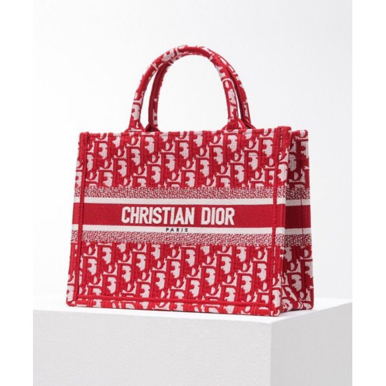 Christian Dior Borsa piccola Dior Book Tote rossa Christian Dior Borsa piccola Dior Book Tote rossa