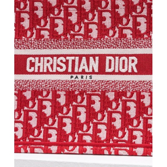 Christian Dior Borsa piccola Dior Book Tote rossa Christian Dior Borsa piccola Dior Book Tote rossa
