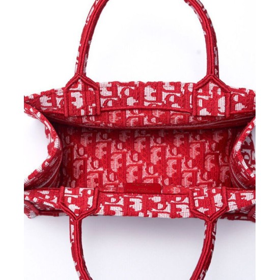 Christian Dior Borsa piccola Dior Book Tote rossa Christian Dior Borsa piccola Dior Book Tote rossa