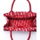 Christian Dior Borsa piccola Dior Book Tote rossa Christian Dior Borsa piccola Dior Book Tote rossa
