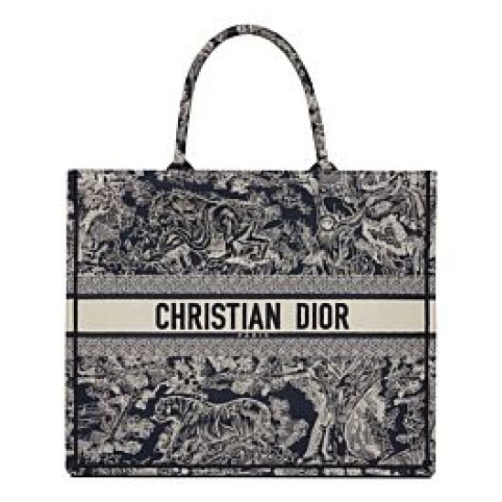 Christian Dior Borse grande libro Dior blu scuro Christian Dior Borse grande libro Dior blu scuro