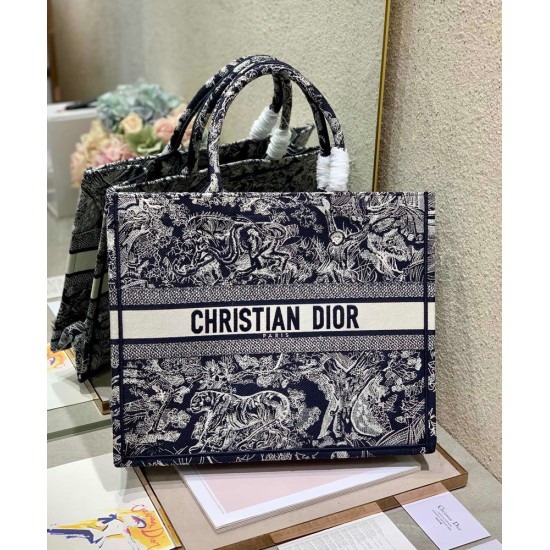 Christian Dior Borse grande libro Dior blu scuro Christian Dior Borse grande libro Dior blu scuro
